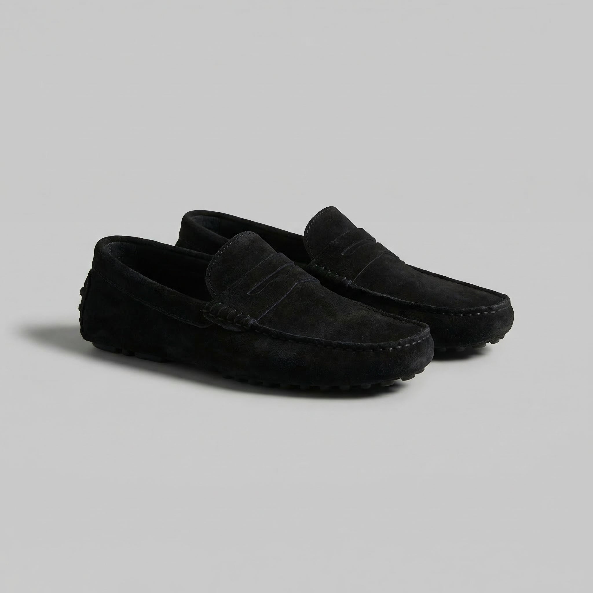 HENDERSON™ | Men's Classic Suede Penny Loafers