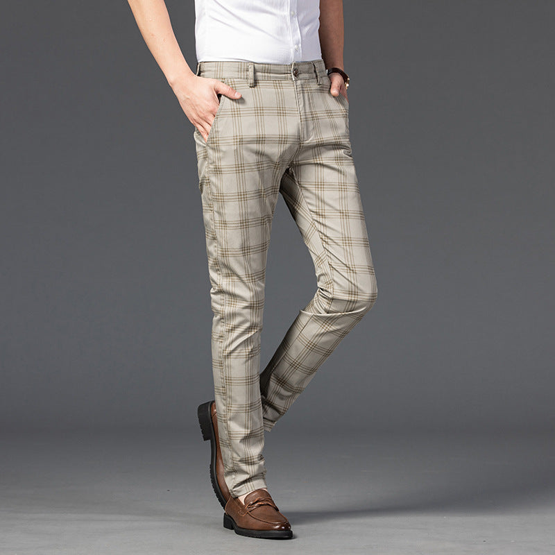 HENDERSON™ | Cotton Check Trousers