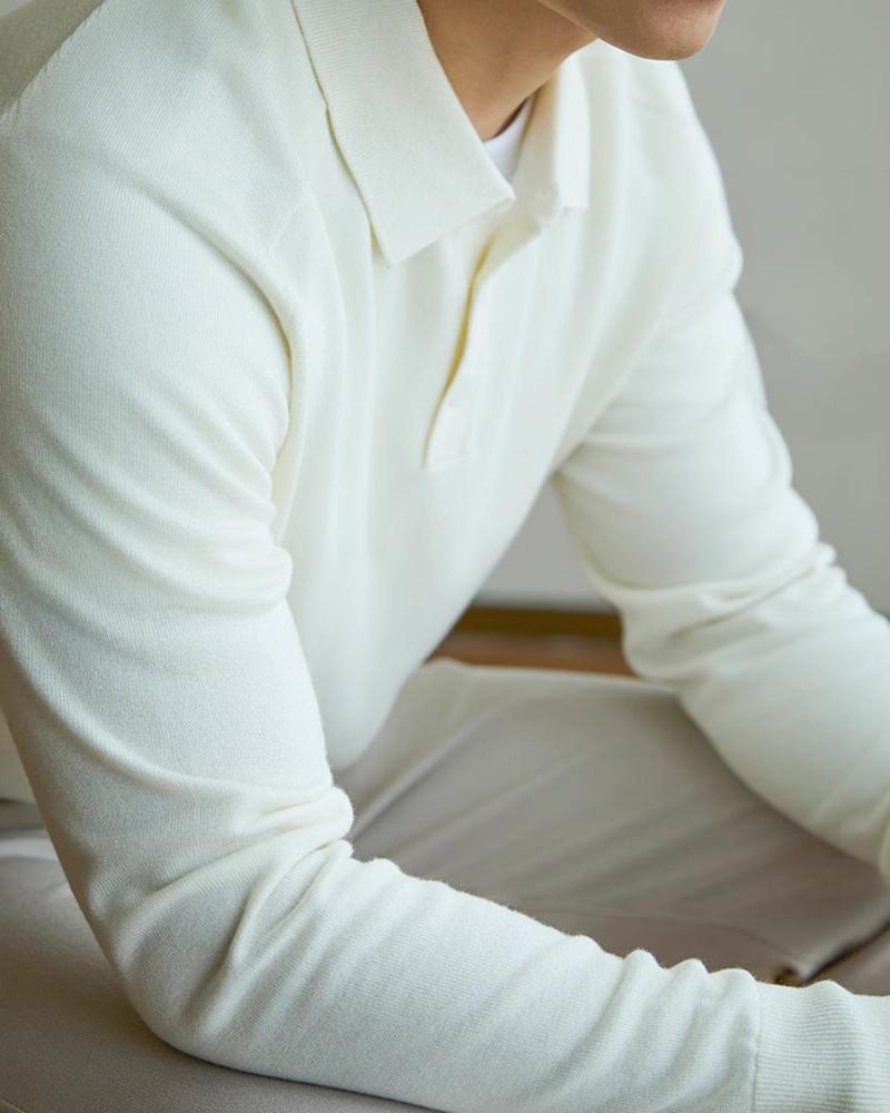 HENDERSON™ | Premium Neat Wool Polo