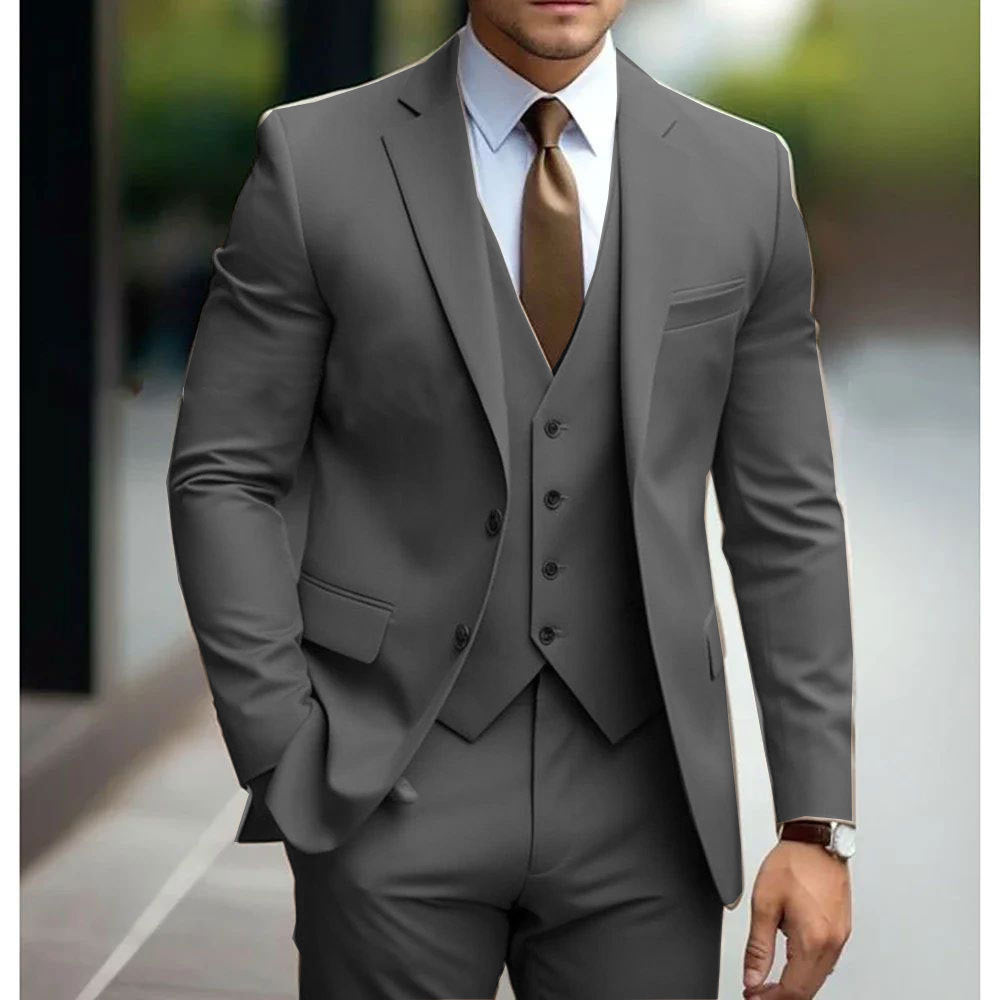 HENDERSON™ | Men's Waistcoat & Blazer Suit