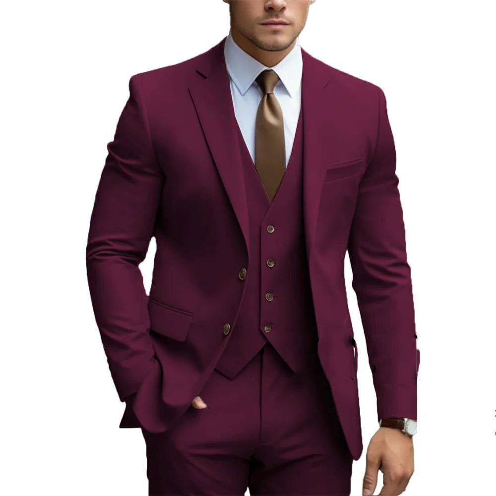 HENDERSON™ | Men's Waistcoat & Blazer Suit