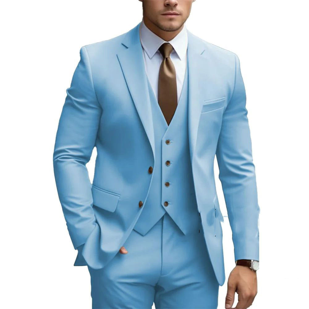 HENDERSON™ | Men's Waistcoat & Blazer Suit