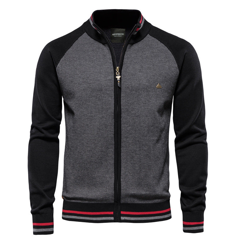 HENDERSON™ | Zip-Up Knit Jacket