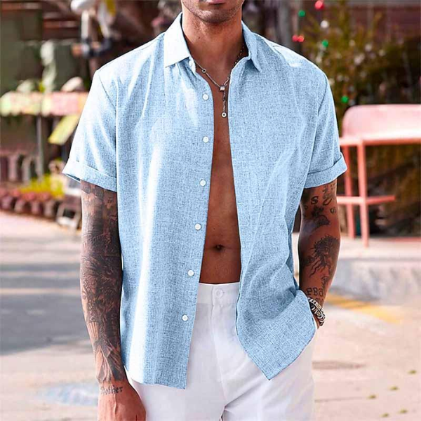 HENDERSON™ | Linen Short-Sleeve