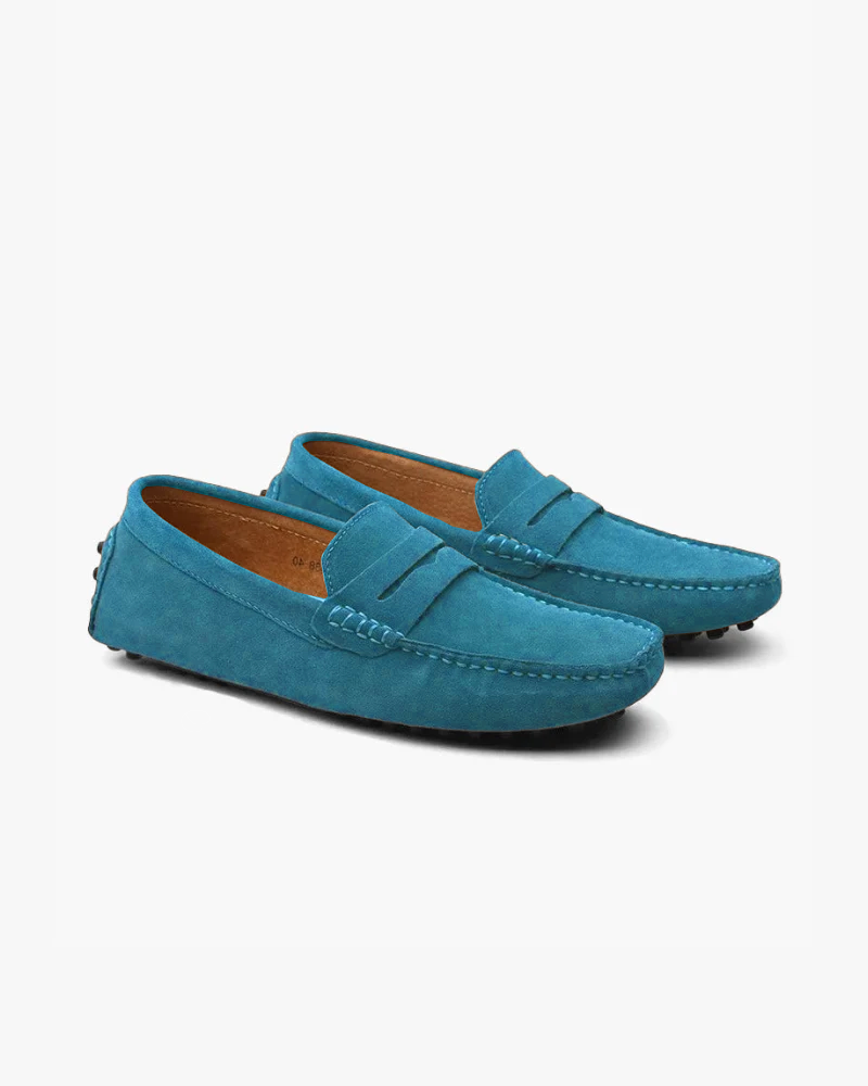 HENDERSON™ | Suede driver loafers
