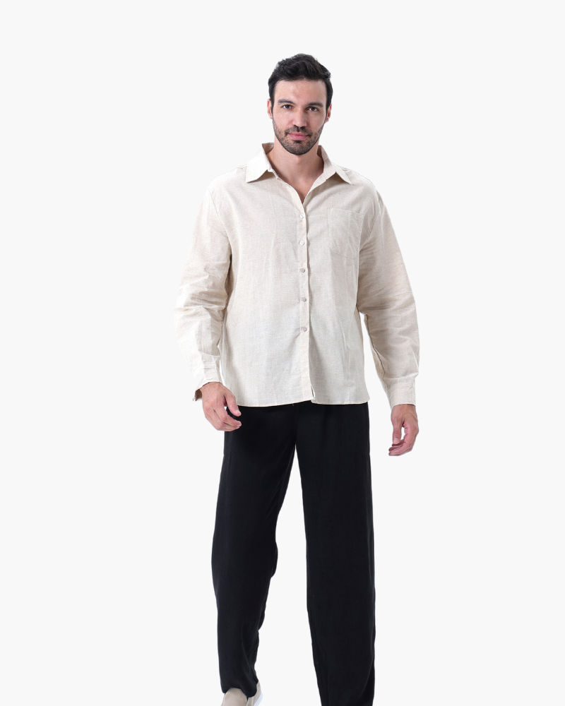 HENDERSON™ | Long-sleeve linen set