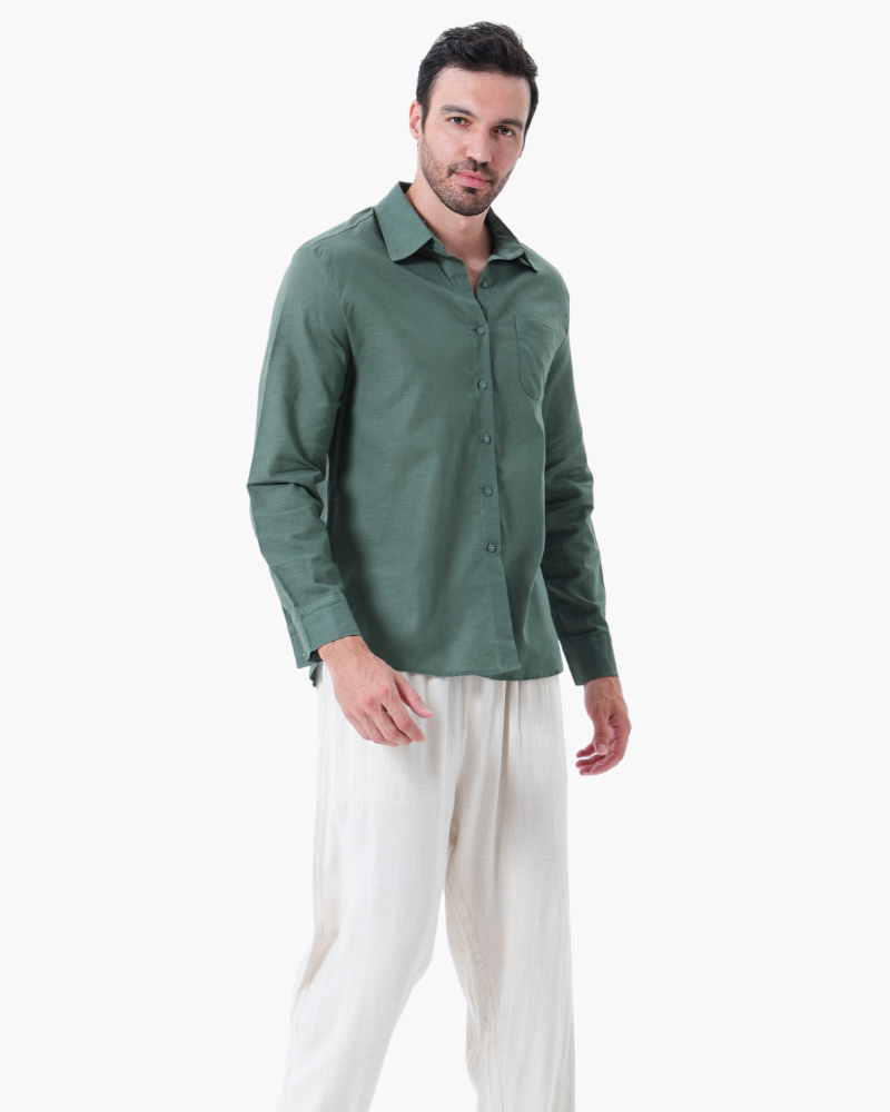 HENDERSON™ | Long-sleeve linen set