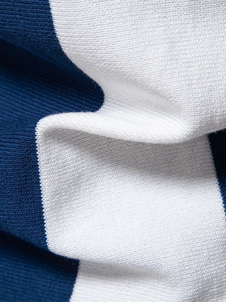 HENDERSON™ | Striped Zip Polo
