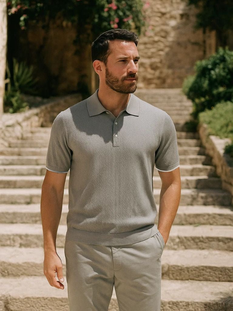 HENDERSON™ | Chevron Knit Polo