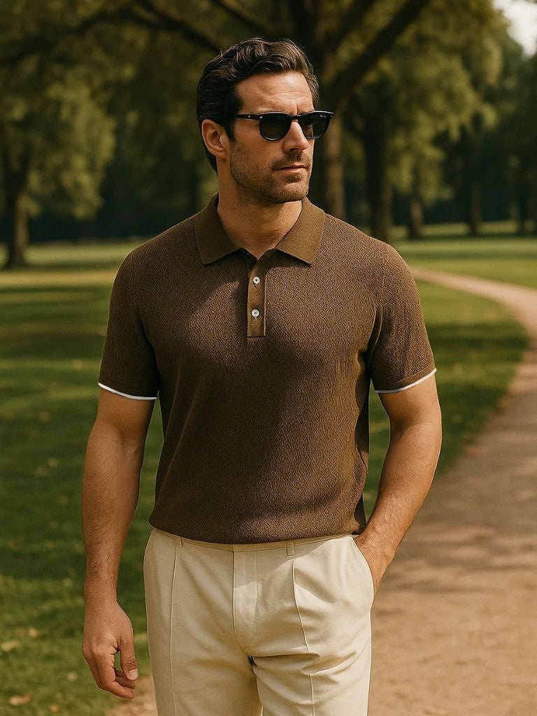 HENDERSON™ | Chevron Knit Polo