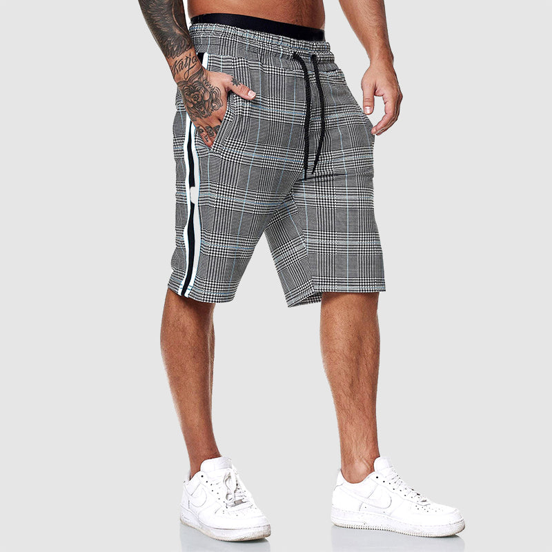 HENDERSON™ | Men's Plaid Drawstring Shorts