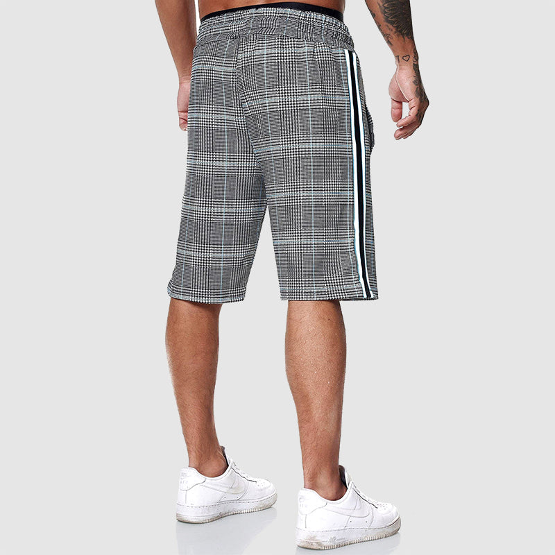 HENDERSON™ | Men's Plaid Drawstring Shorts