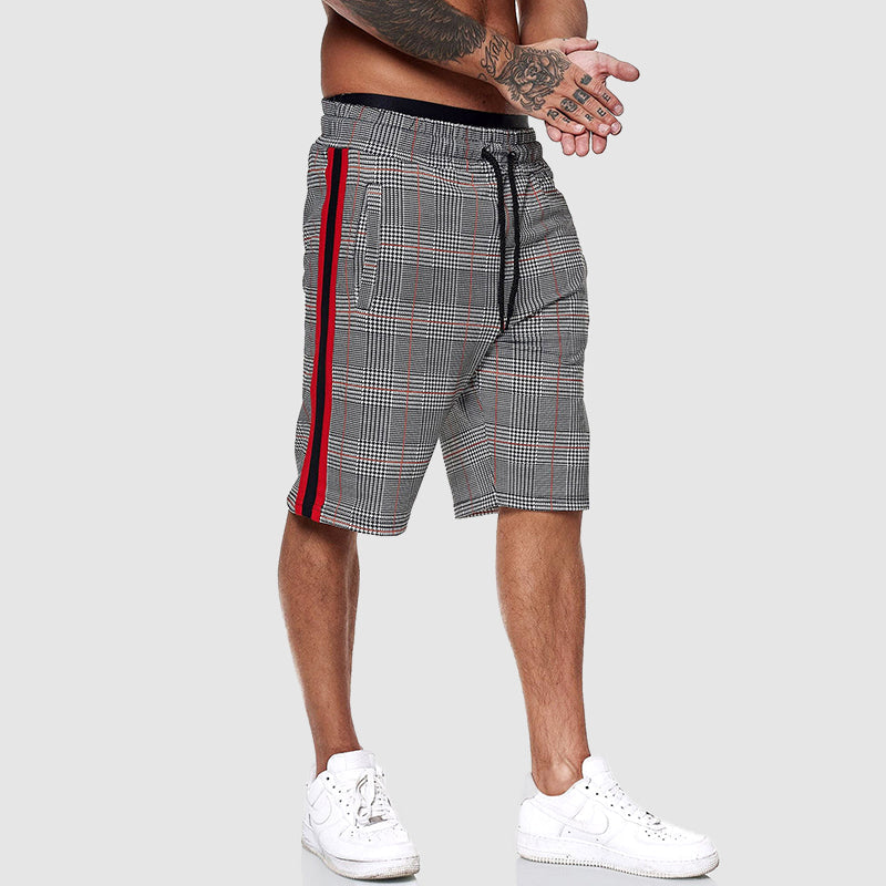 HENDERSON™ | Men's Plaid Drawstring Shorts
