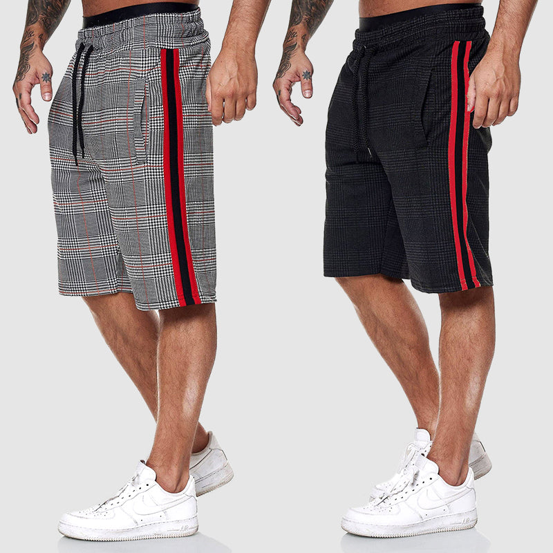 HENDERSON™ | Men's Plaid Drawstring Shorts