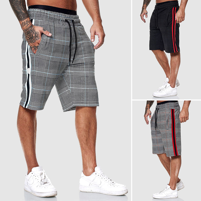 HENDERSON™ | Men's Plaid Drawstring Shorts