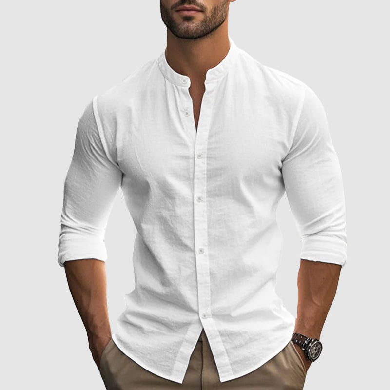 HENDERSON™ | Linen-Cotton Collar