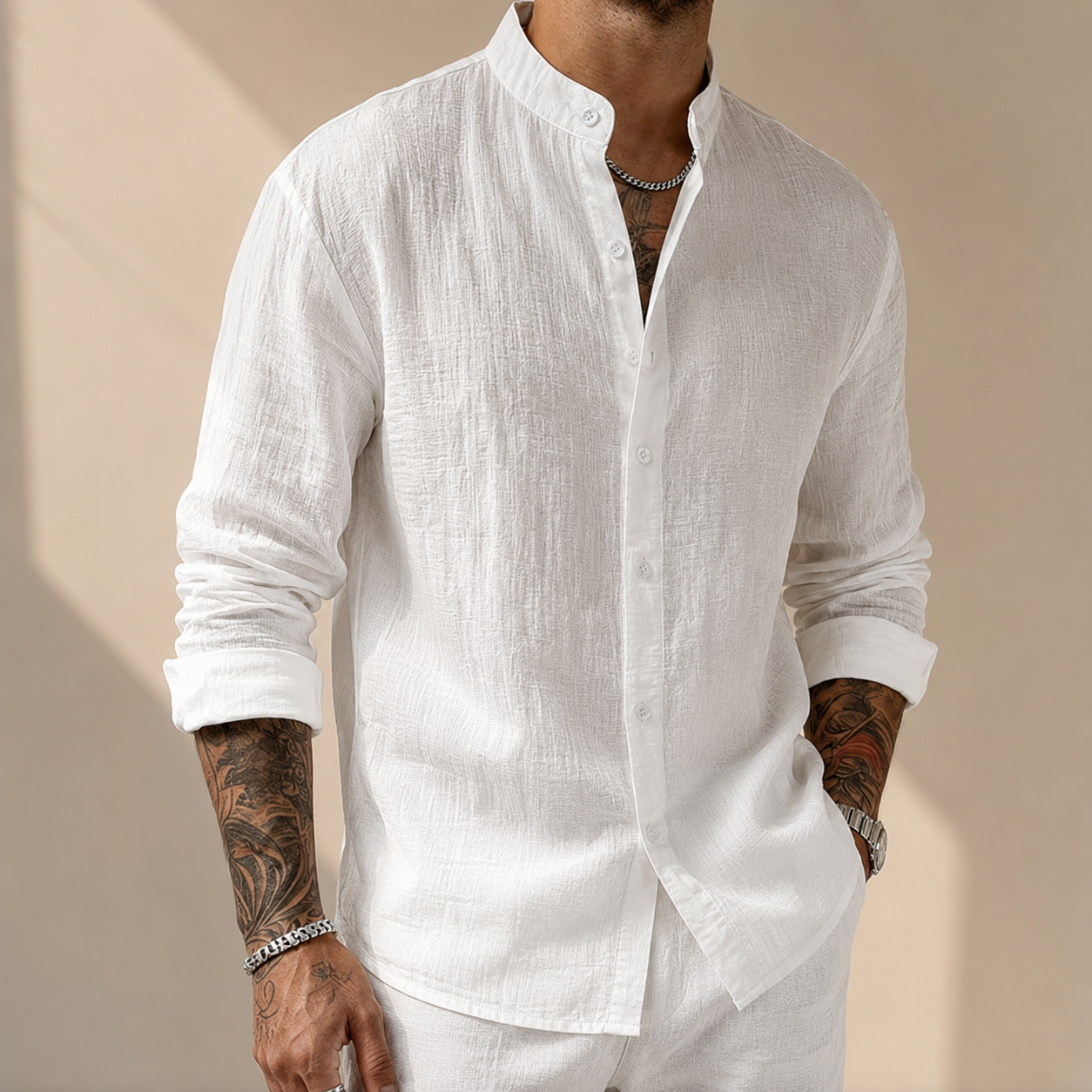 HENDERSON™ | Linen-Blend Shirt