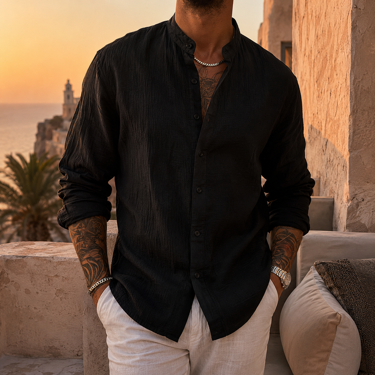HENDERSON™ | Linen-Blend Shirt