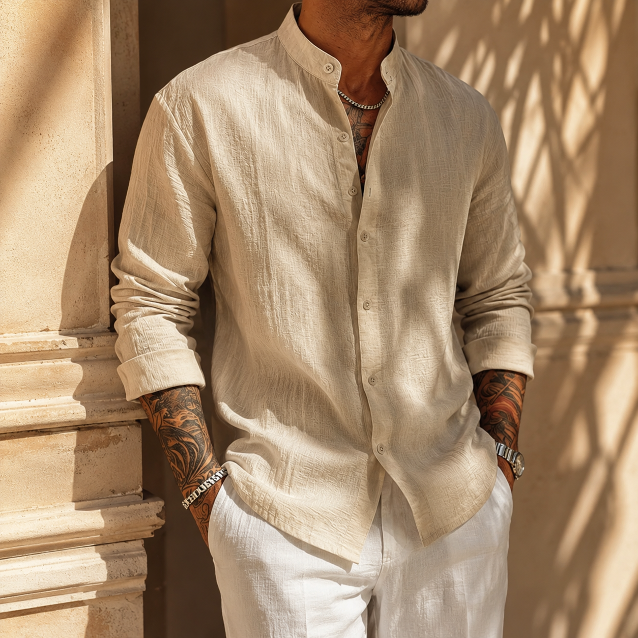 HENDERSON™ | Linen-Blend Shirt