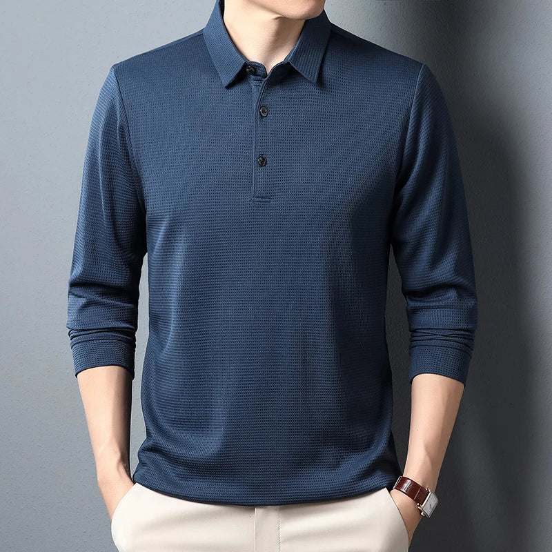 HENDERSON ™ | Long-Sleeve Knit Polo