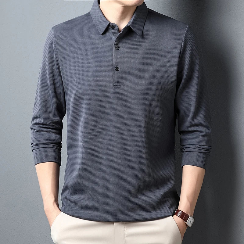 HENDERSON ™ | Long-Sleeve Knit Polo
