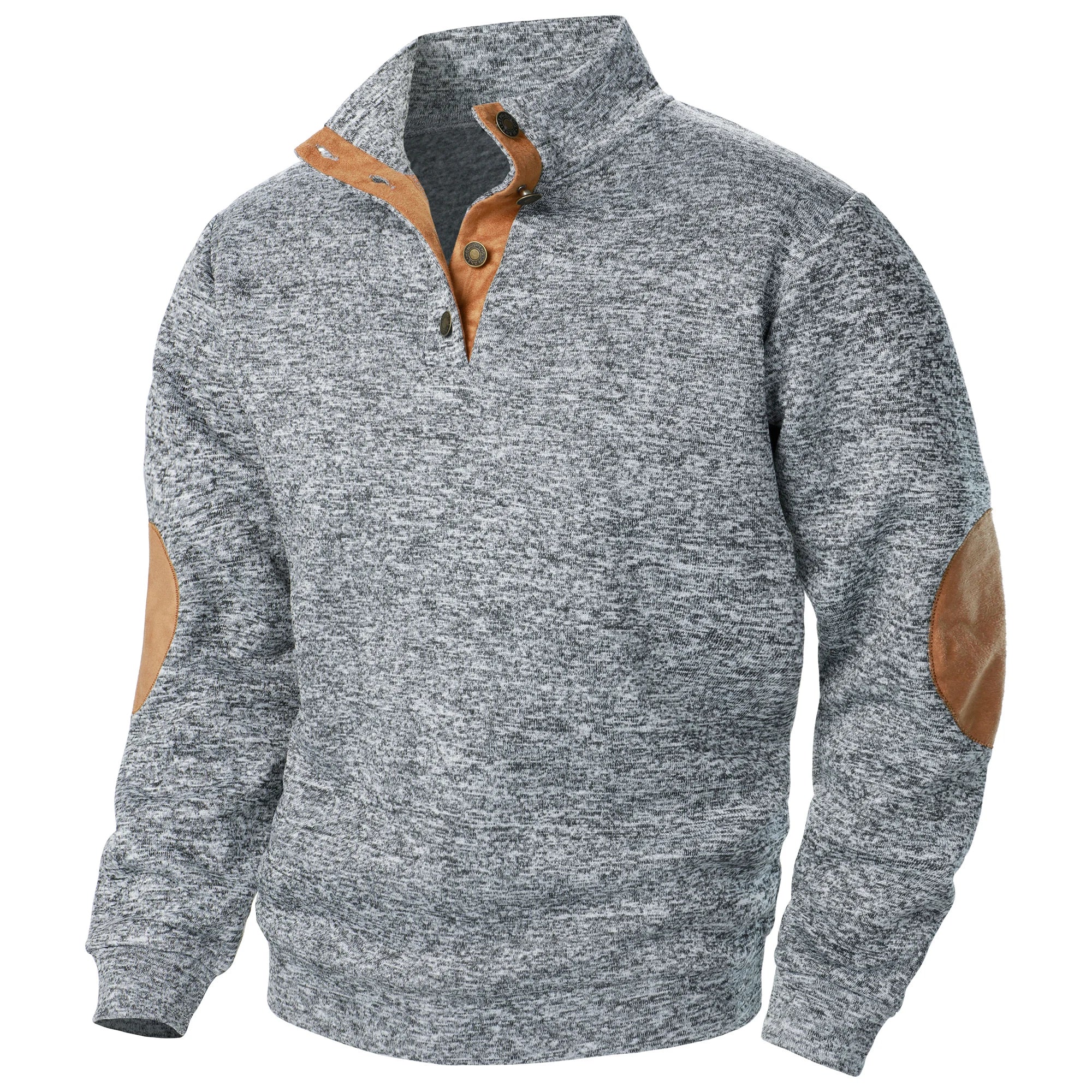 HENDERSON™ | Men's Button-Neck High-Collar
