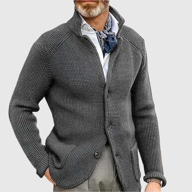 HENDERSON™ | Military-Knit Cardigan