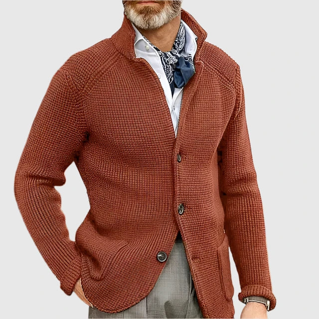 HENDERSON™ | Military-Knit Cardigan