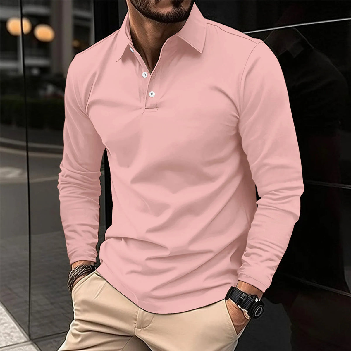 HENDERSON™ | Collared Long-Sleeve