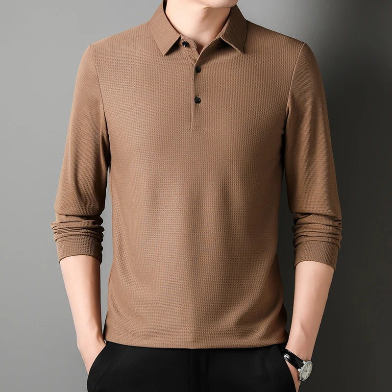HENDERSON ™ | Long-Sleeve Knit Polo