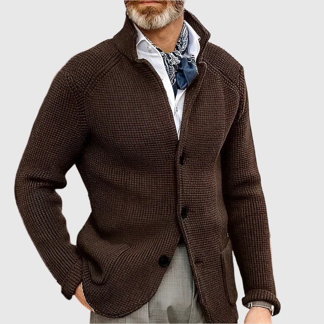 HENDERSON™ | Military-Knit Cardigan
