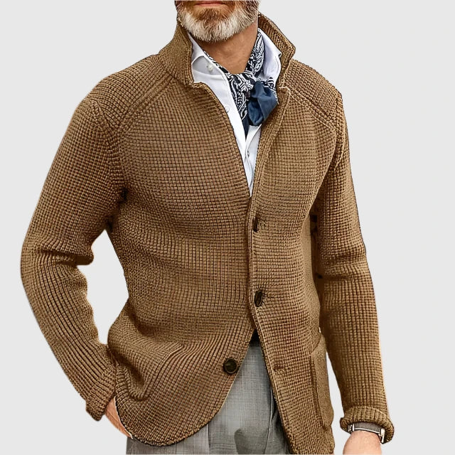 HENDERSON™ | Military-Knit Cardigan