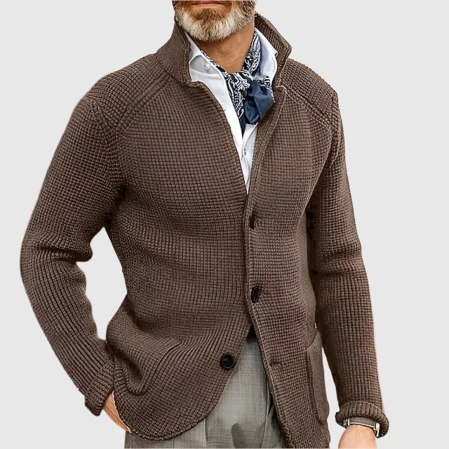 HENDERSON™ | Military-Knit Cardigan