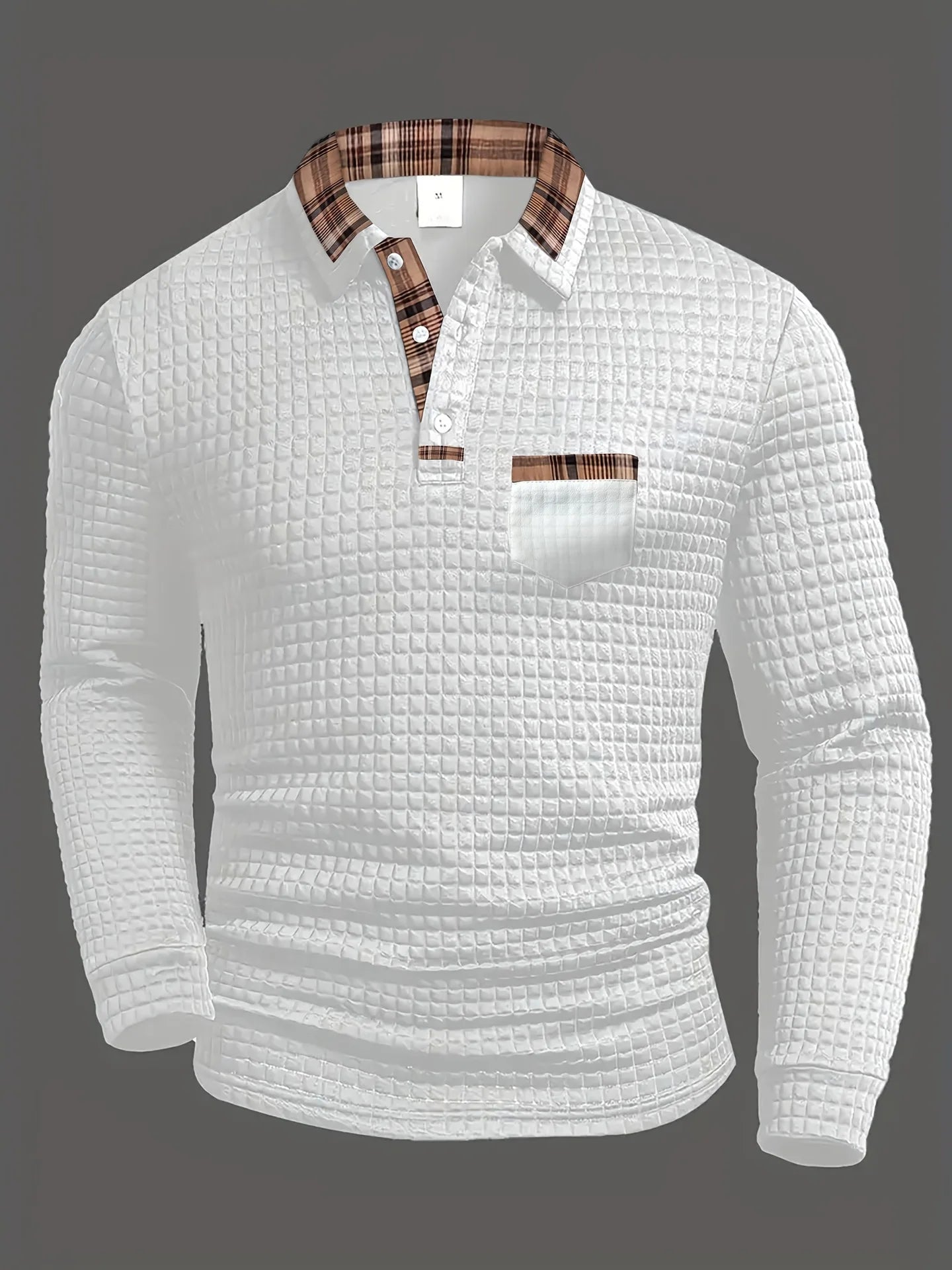 HENDERSON™ | Fine-Check Long Sleeve