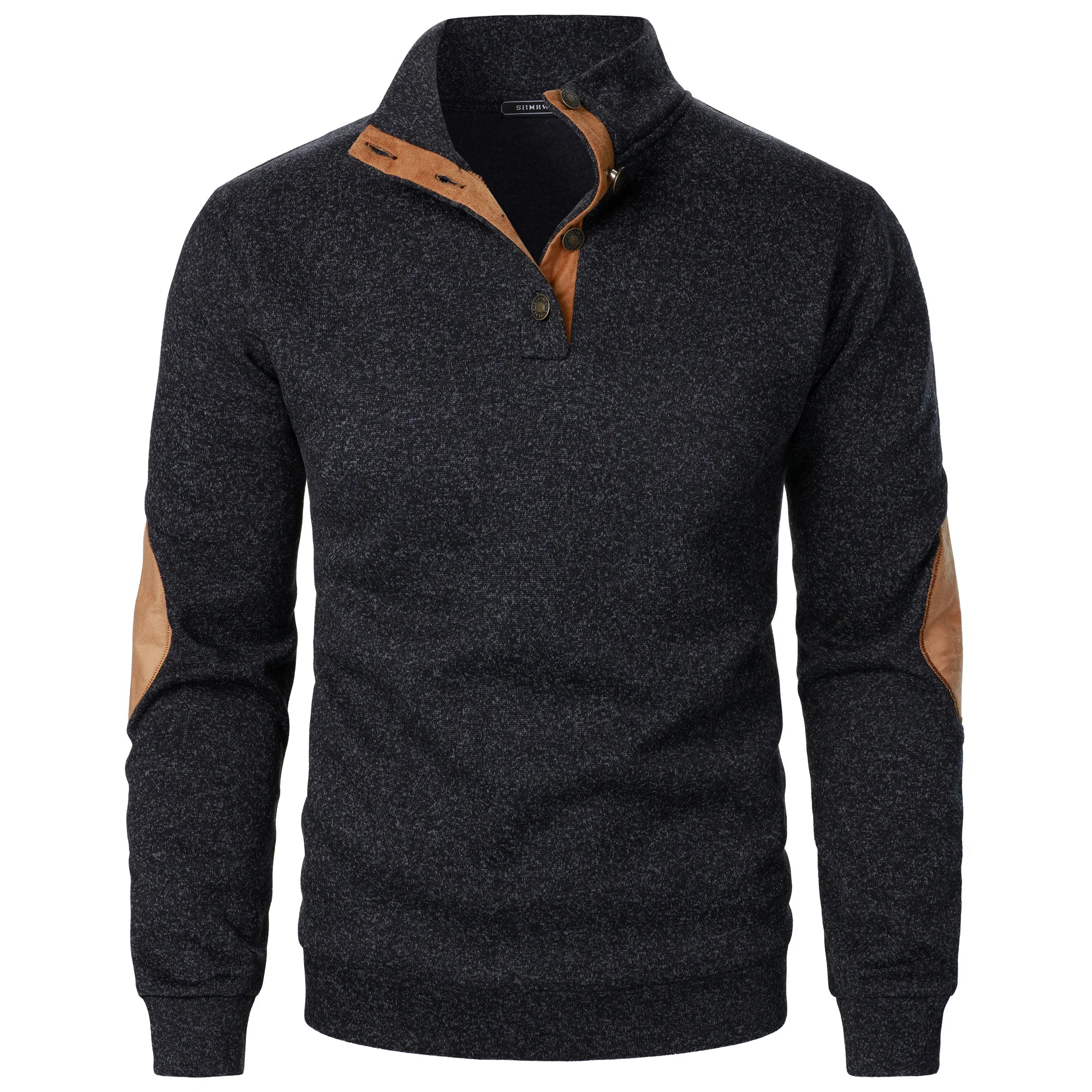 HENDERSON™ | Men's Button-Neck High-Collar