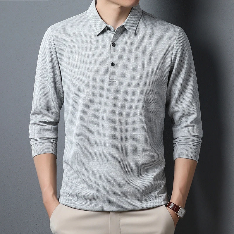HENDERSON ™ | Long-Sleeve Knit Polo