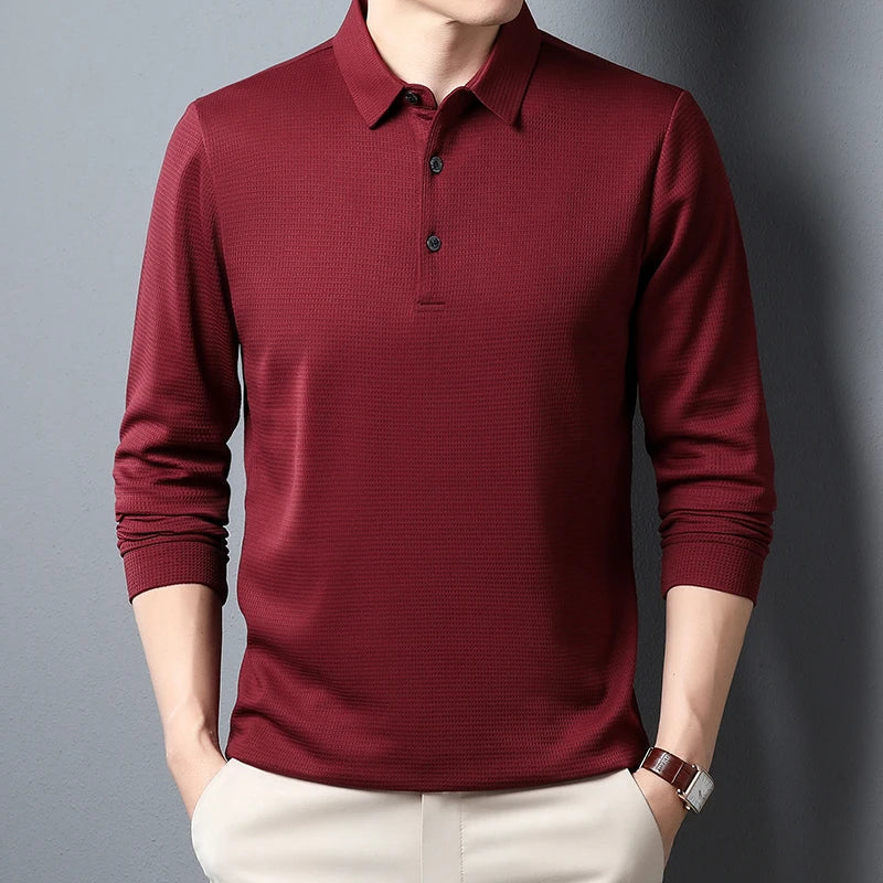 HENDERSON ™ | Long-Sleeve Knit Polo
