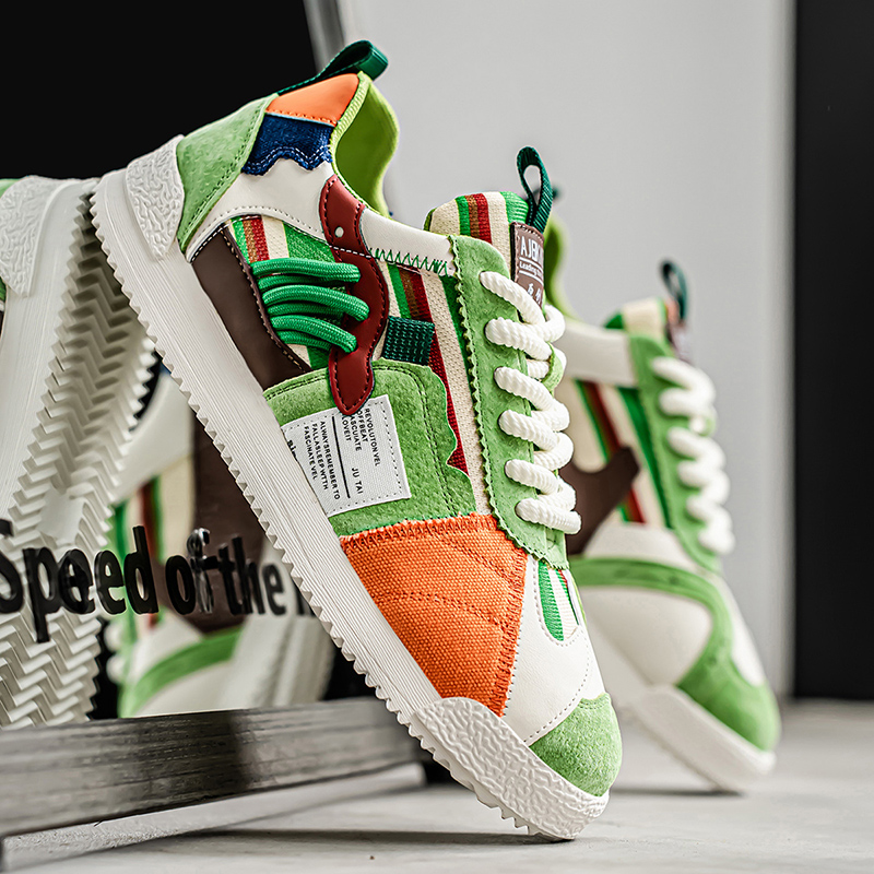 HENDERSON™ | Retro Color-Block Trainers