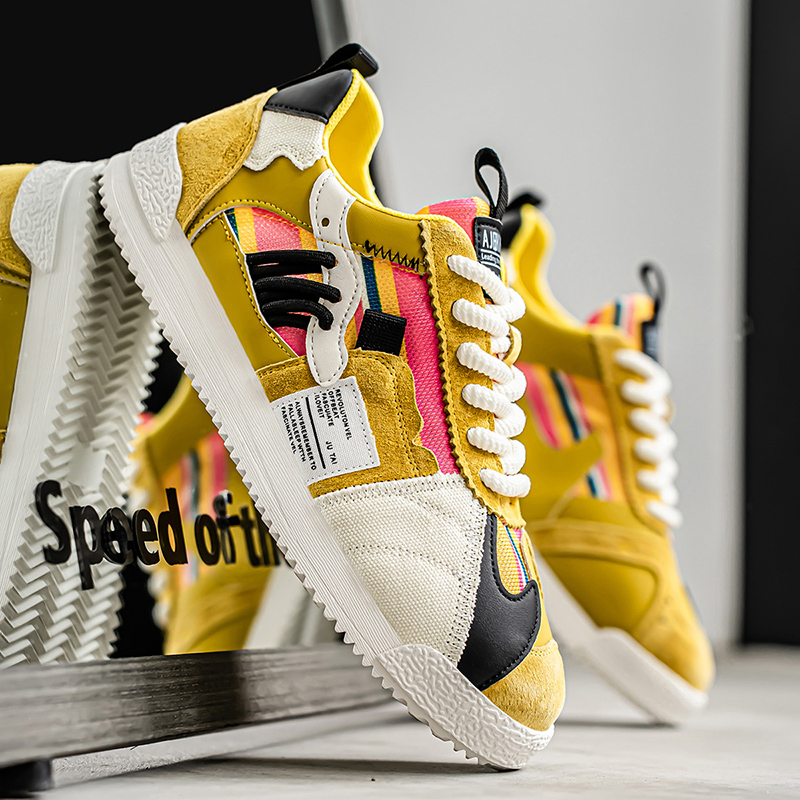 HENDERSON™ | Retro Color-Block Trainers
