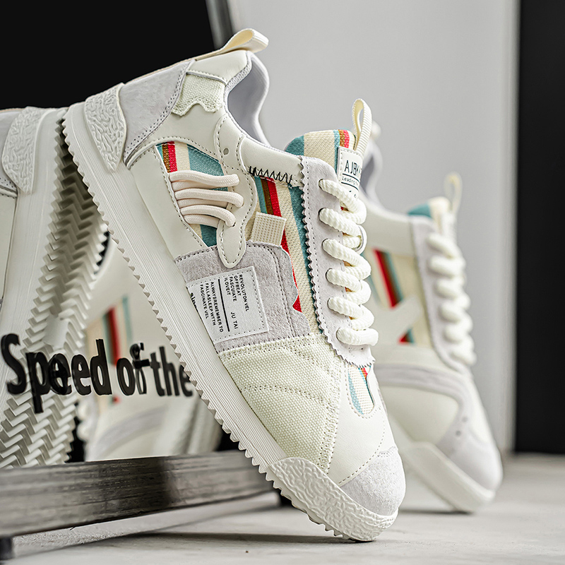 HENDERSON™ | Retro Color-Block Trainers