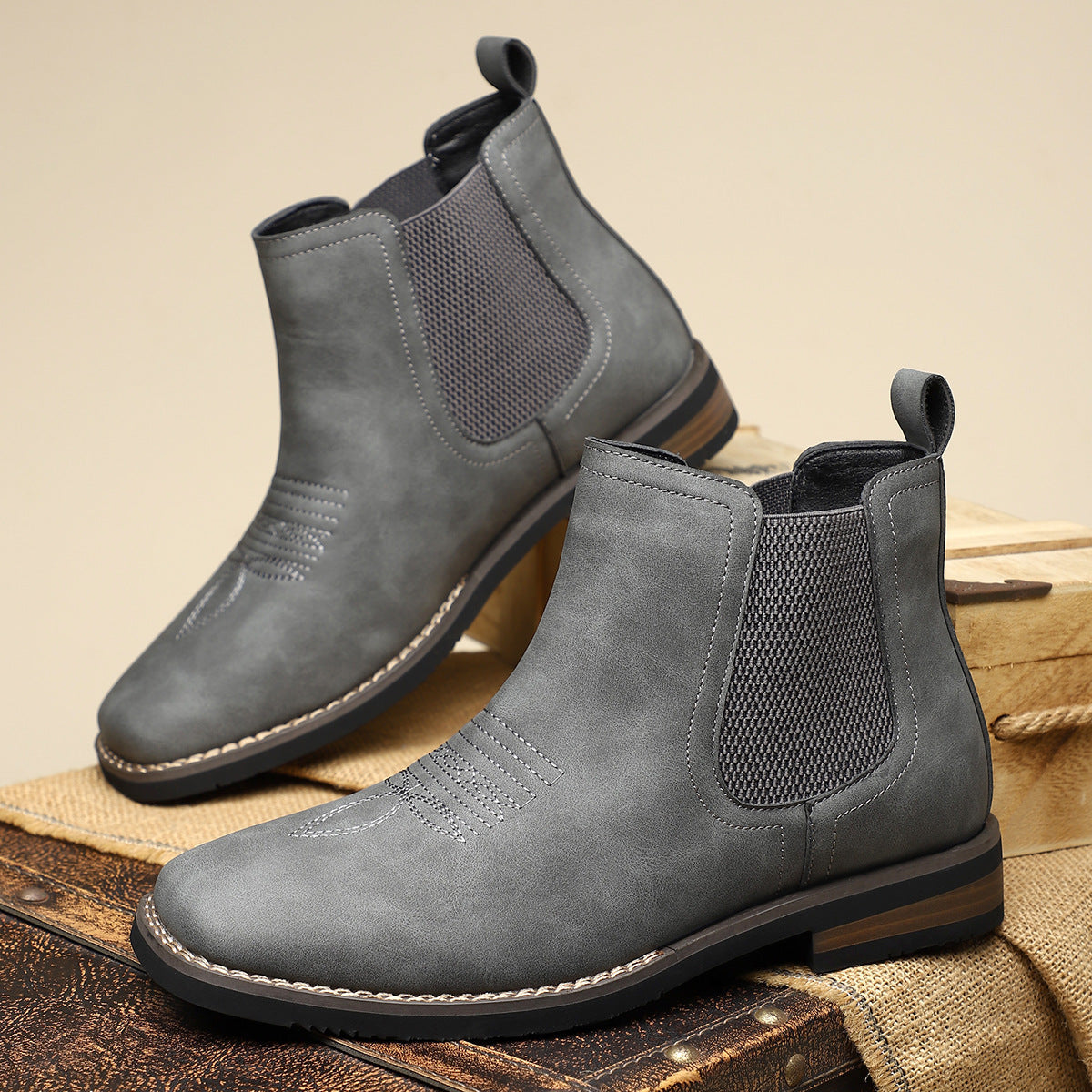 HENDERSON™ | Leather Ankle Boots