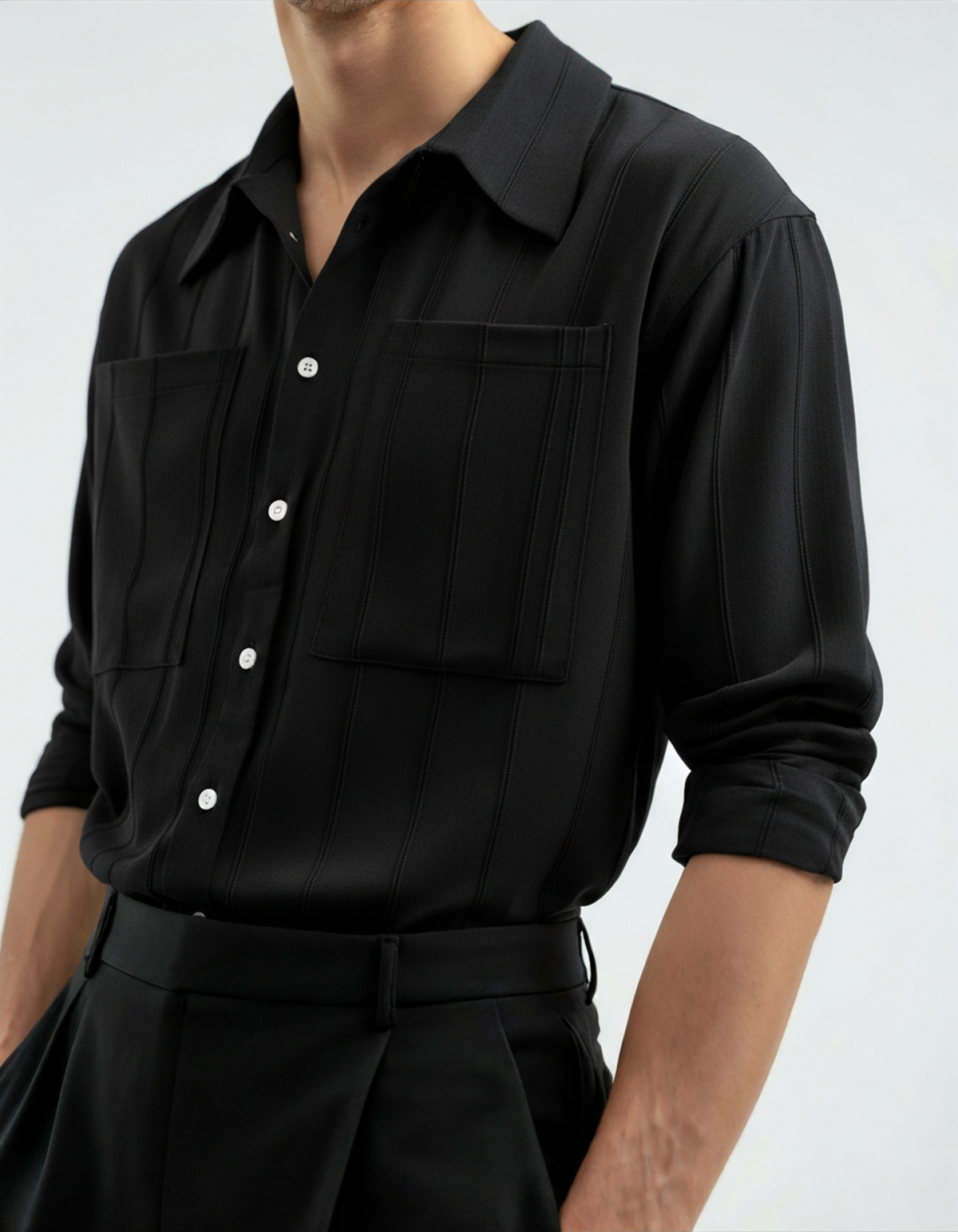 HENDERSON™| TEXTURED RIBBED SHIRT