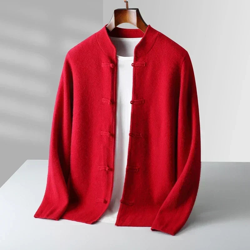 HENDERSON™ | Stand-Collar Cardigan