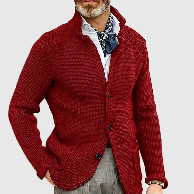 HENDERSON™ | Military-Knit Cardigan