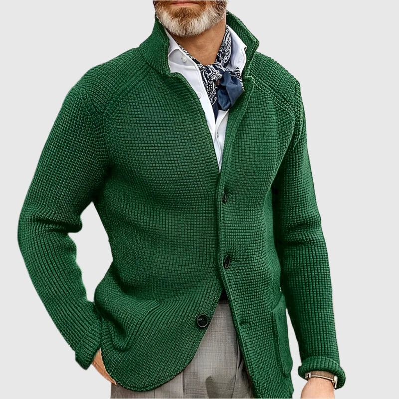 HENDERSON™ | Military-Knit Cardigan