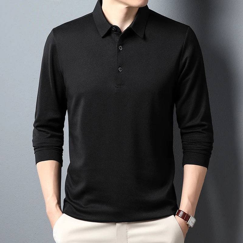 HENDERSON ™ | Long-Sleeve Knit Polo