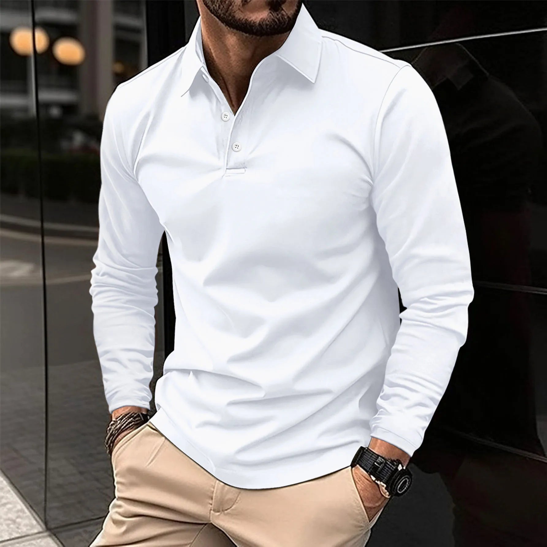 HENDERSON™ | Collared Long-Sleeve