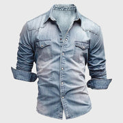 HENDERSON™ | Slim-Fit Denim Shirt