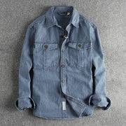 HENDERSON™ | Striped Denim Shirt