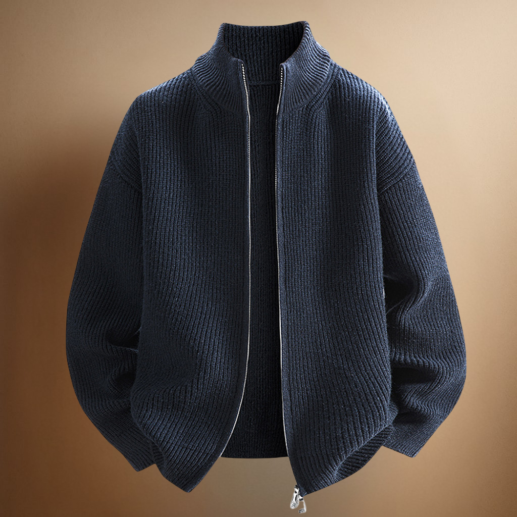 HENDERSON™ | Men's Ribbed Zip-Neck